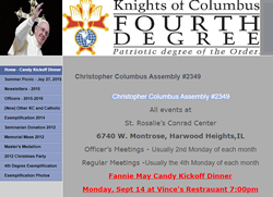 Christopher Columbus Assembly #2349